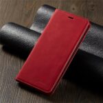 hög kvalitetfodral för Samsung S10 plus röd