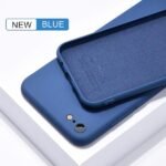 Tunt mjukt fodral för iPhone 11 pro max blå