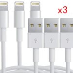 3 st 1 m USB-laddare-för-iPhone-5s-6-6s-pl,7 och 7 pl