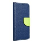 Fancy Book case for IPHONE 12 / 12 PRO navy/lime